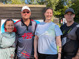 Darenteford archers at Medway happy after their training